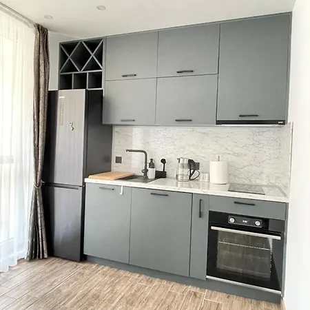 Apartmán зелено студио